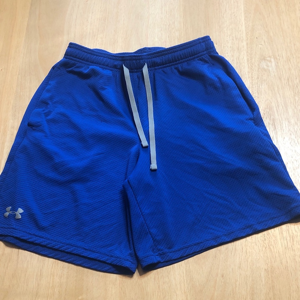 Under Armour Men's Royal Blue Athletic Shorts